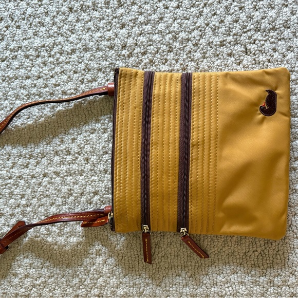 Dooney & Bourke Mustard Crossbody Bag - Picture 3 of 3